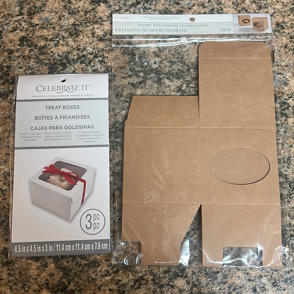 Food crafting treat boxes